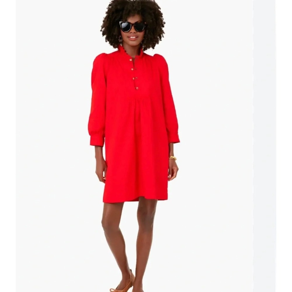 Pomander‎ Place Womens Claiborne Shift Shirt Dress Size L Red Party